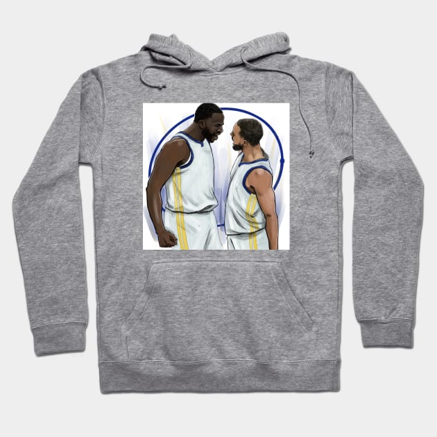 Golden State Warriors Hoodie by tea rent illustrations